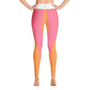 #241e57d0 - Cantaloupe Strawberry - ALTINO Yoga Pants - Team GIRL Player