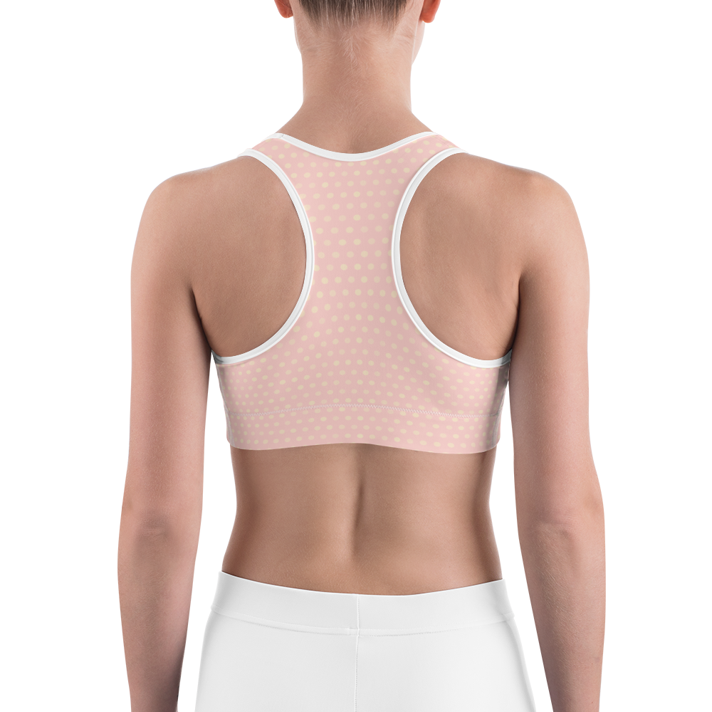 #70dbc390 - Roman Cherry Eggnog Swirl - ALTINO Sports Bra - Gelato Collection