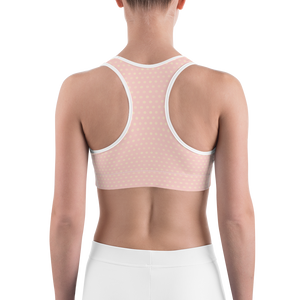 #70dbc390 - Roman Cherry Eggnog Swirl - ALTINO Sports Bra - Gelato Collection