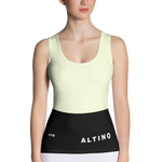Yellow - #c19659a0 - Honeydew Boule - ALTINO Fitted Tank Top - Gelato Collection - Stop Plastic Packaging - #PlasticCops - Apparel - Accessories - Clothing For Girls - Women Tops