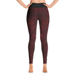 #704e28c0 - Black Chocolate Cherry Dream Crush - ALTINO Yummy Yoga Pants