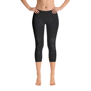 Black - #cb32ea82 - ALTINO Capri - Earth Collection - Yoga - Stop Plastic Packaging - #PlasticCops - Apparel - Accessories - Clothing For Girls - Women Pants