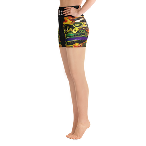 #cf6c81a0 - ALTINO Senshi Yoga Shorts - Senshi Girl Collection