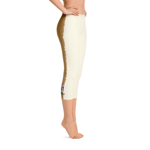 Amber - #e3c6d1d0 - Lemon Macchiato Sorbet - ALTINO Sport Capri Leggings - Team GIRL Player - Yoga - Stop Plastic Packaging - #PlasticCops - Apparel - Accessories - Clothing For Girls - Women Pants