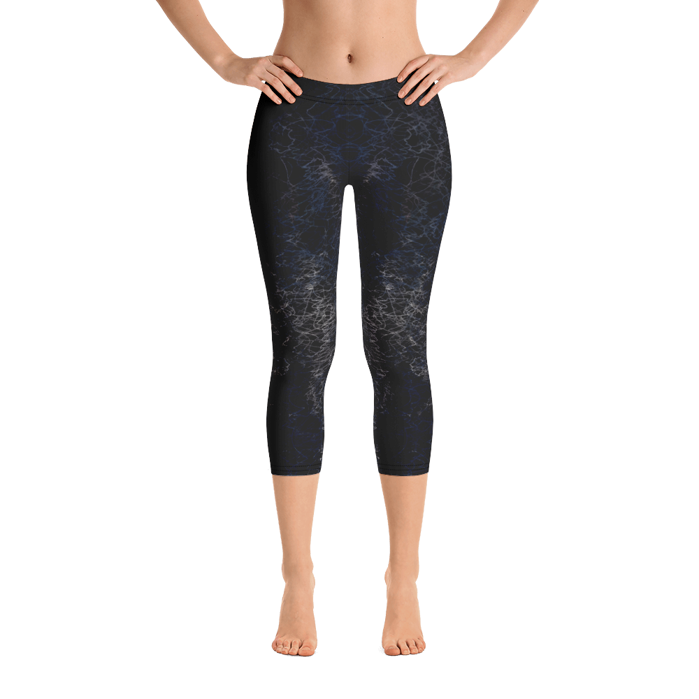 Black - #eacb2382 - ALTINO Capri - Earth Collection - Yoga - Stop Plastic Packaging - #PlasticCops - Apparel - Accessories - Clothing For Girls - Women Pants