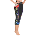 Black - #395293a0 - ALTINO Senshi Yoga Capri - Senshi Girl Collection - Stop Plastic Packaging - #PlasticCops - Apparel - Accessories - Clothing For Girls - Women Pants