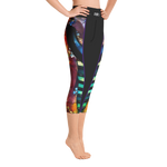 Black - #9a8d3ba0 - ALTINO Senshi Yoga Capri - Senshi Girl Collection - Stop Plastic Packaging - #PlasticCops - Apparel - Accessories - Clothing For Girls - Women Pants