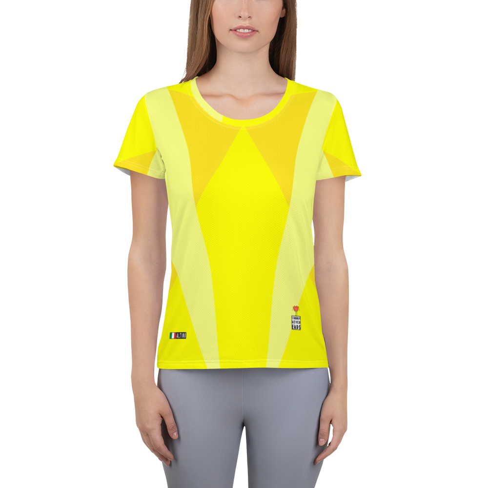 Yellow - #775520b0 - Lemon Pear Pineapple - ALTINO Mesh Shirts - Summer Never Ends Collection - Stop Plastic Packaging - #PlasticCops - Apparel - Accessories - Clothing For Girls - Women Tops