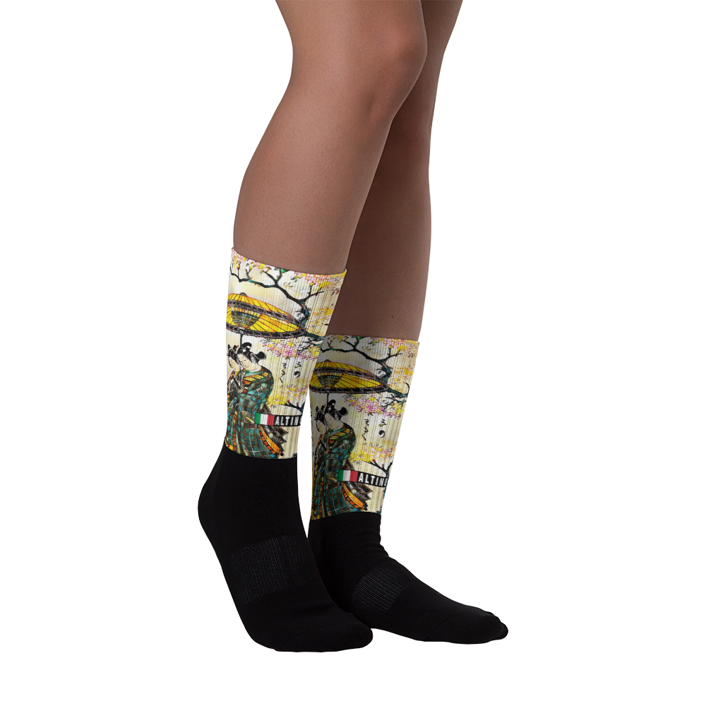 #93c79480 - ALTINO Senshi Designer Socks - Senshi Girl Collection
