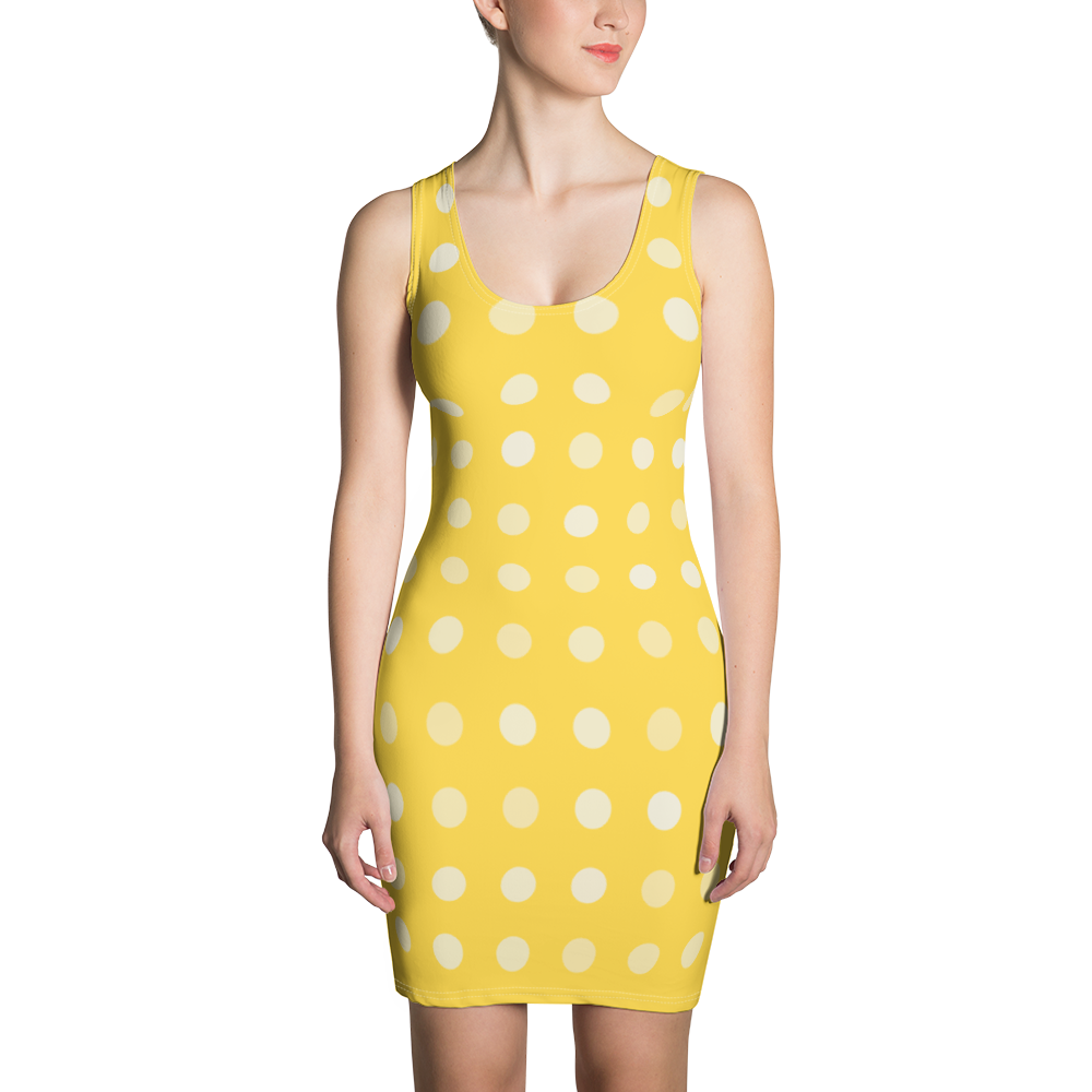 Amber - #eaa82900 - Tangerine Vanilla Bean Sorbet - ALTINO Fitted Dress - Gelato Collection - Stop Plastic Packaging - #PlasticCops - Apparel - Accessories - Clothing For Girls - Women Dresses