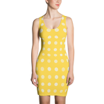 Amber - #eaa82900 - Tangerine Vanilla Bean Sorbet - ALTINO Fitted Dress - Gelato Collection - Stop Plastic Packaging - #PlasticCops - Apparel - Accessories - Clothing For Girls - Women Dresses