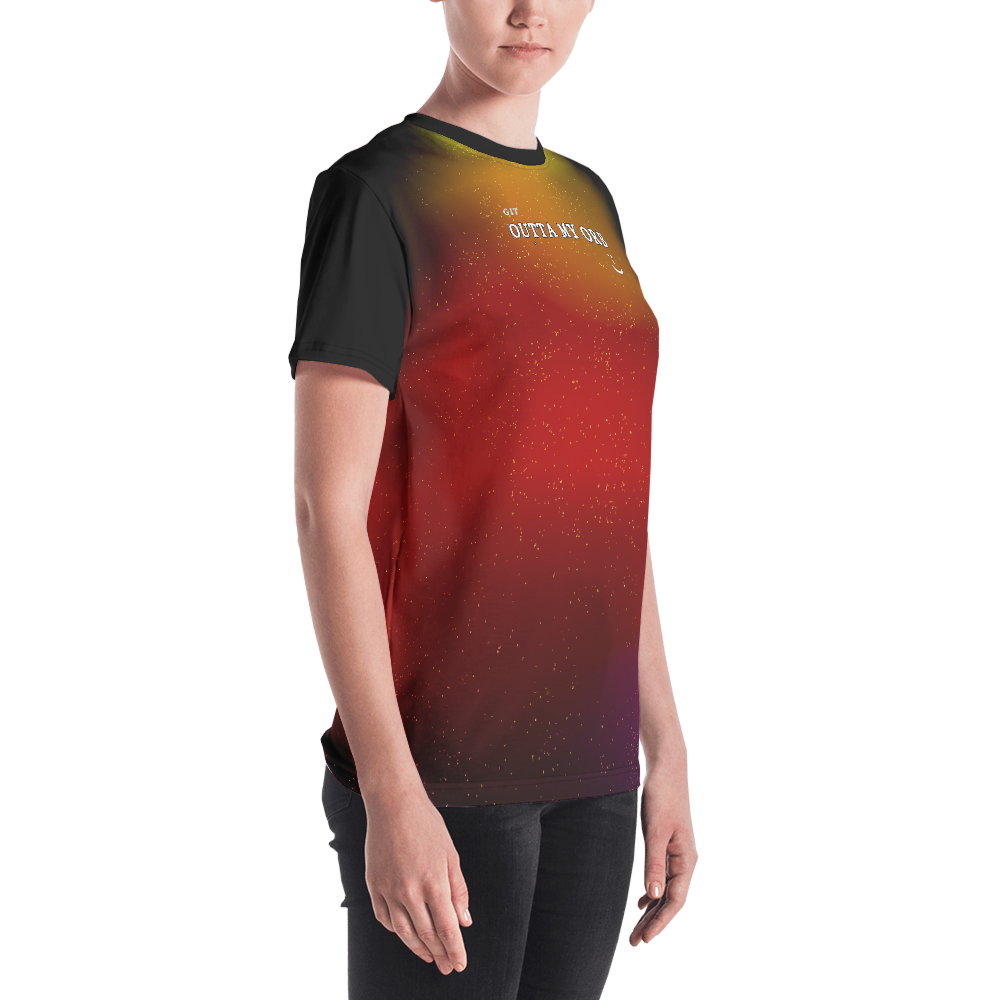 Black - #26d76a20 - Gritty Girl Orb 981600 - ALTINO Crew Neck T - Shirt - Gritty Girl Collection - Stop Plastic Packaging - #PlasticCops - Apparel - Accessories - Clothing For Girls - Women Tops