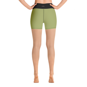 #7a89a680 - Pistachio Scoop - ALTINO Yummy Yoga Shorts - Gelato Collection