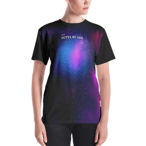 Black - #e1897b20 - Gritty Girl Orb 450495 - ALTINO Crew Neck T - Shirt - Gritty Girl Collection - Stop Plastic Packaging - #PlasticCops - Apparel - Accessories - Clothing For Girls - Women Tops