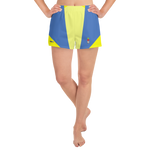 Yellow - #623f15b0 - Blueberry Lemon Pear - ALTINO Athletic Shorts - Summer Never Ends Collection - Stop Plastic Packaging - #PlasticCops - Apparel - Accessories - Clothing For Girls - Women