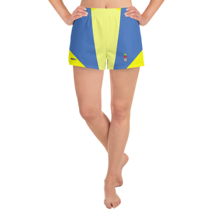 Yellow - #623f15b0 - Blueberry Lemon Pear - ALTINO Athletic Shorts - Summer Never Ends Collection - Stop Plastic Packaging - #PlasticCops - Apparel - Accessories - Clothing For Girls - Women