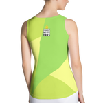 #5a003fb0 - Green Apple Kiwi Pear - ALTINO Fitted Tank Top