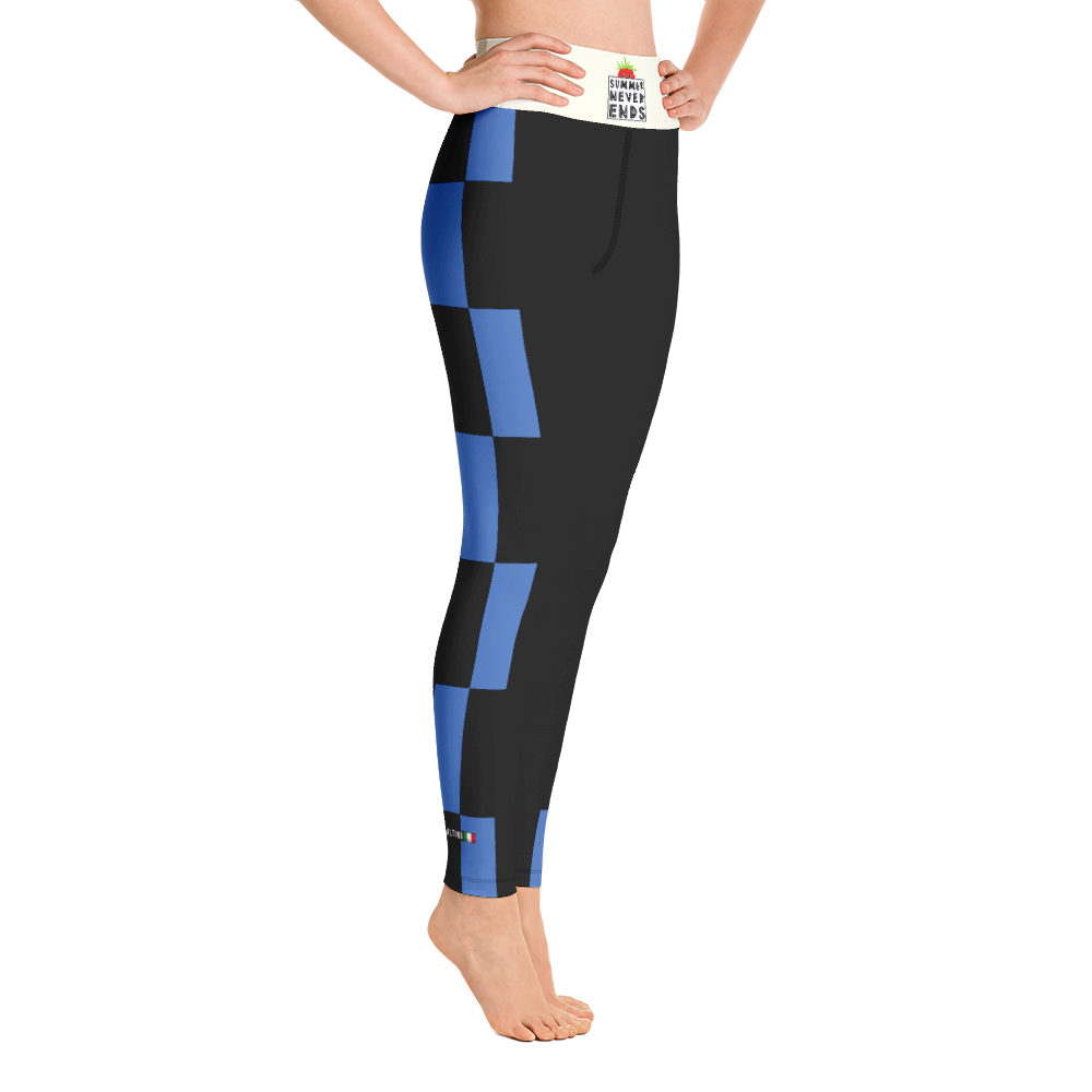 #f705dda0 - Blueberry Black - ALTINO Yoga Pants - Summer Never Ends Collection