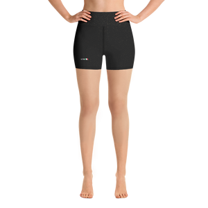 #dbfd7780 - Black Magic Touch Of Gold - ALTINO Yoga Shorts - Gritty Girl Collection