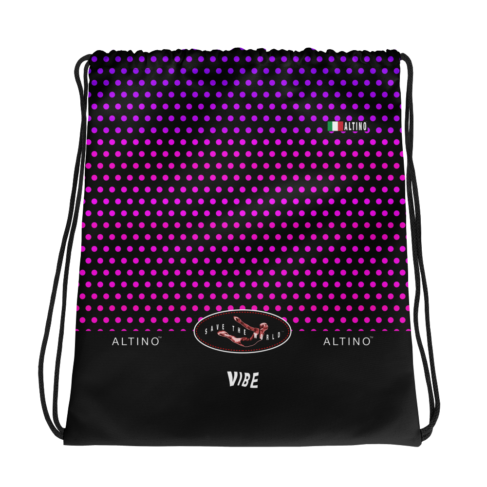 Black - #d14dd4a0 - ALTINO Draw String Bag - VIBE Collection - Sports - Stop Plastic Packaging - #PlasticCops - Apparel - Accessories - Clothing For Girls - Women Handbags