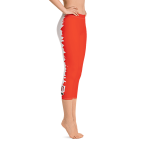 Blue - #0a2c47d0 - ALTINO Capri - Team GIRL Player - America Collection - Yoga - Stop Plastic Packaging - #PlasticCops - Apparel - Accessories - Clothing For Girls - Women Pants