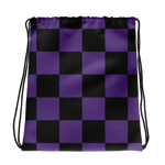 #b6b8b8a0 - Grape Black - ALTINO Draw String Bag - Summer Never Ends Collection