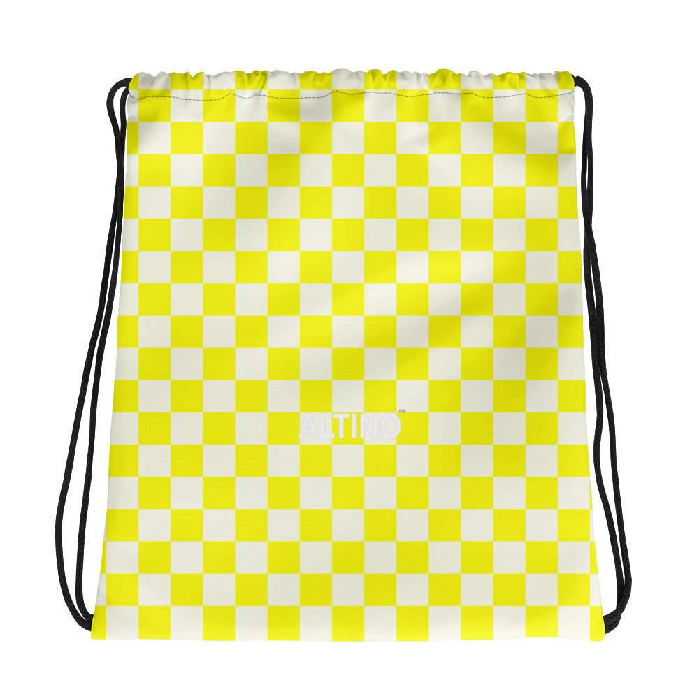 #699776a0 - Lemon And Cream - ALTINO Draw String Bag - Summer Never Ends Collection