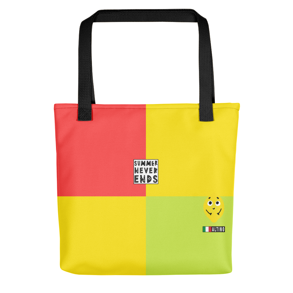 Red - #ead9baa0 - Grapefruit Pineapple Kiwi Cantaloupe - ALTINO Tote Bag - Sports - Stop Plastic Packaging - #PlasticCops - Apparel - Accessories - Clothing For Girls - Women Handbags