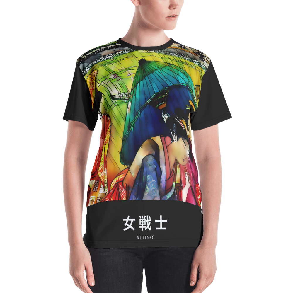 #7870d900 - ALTINO Senshi Crew Neck T - Shirt - Senshi Girl Collection