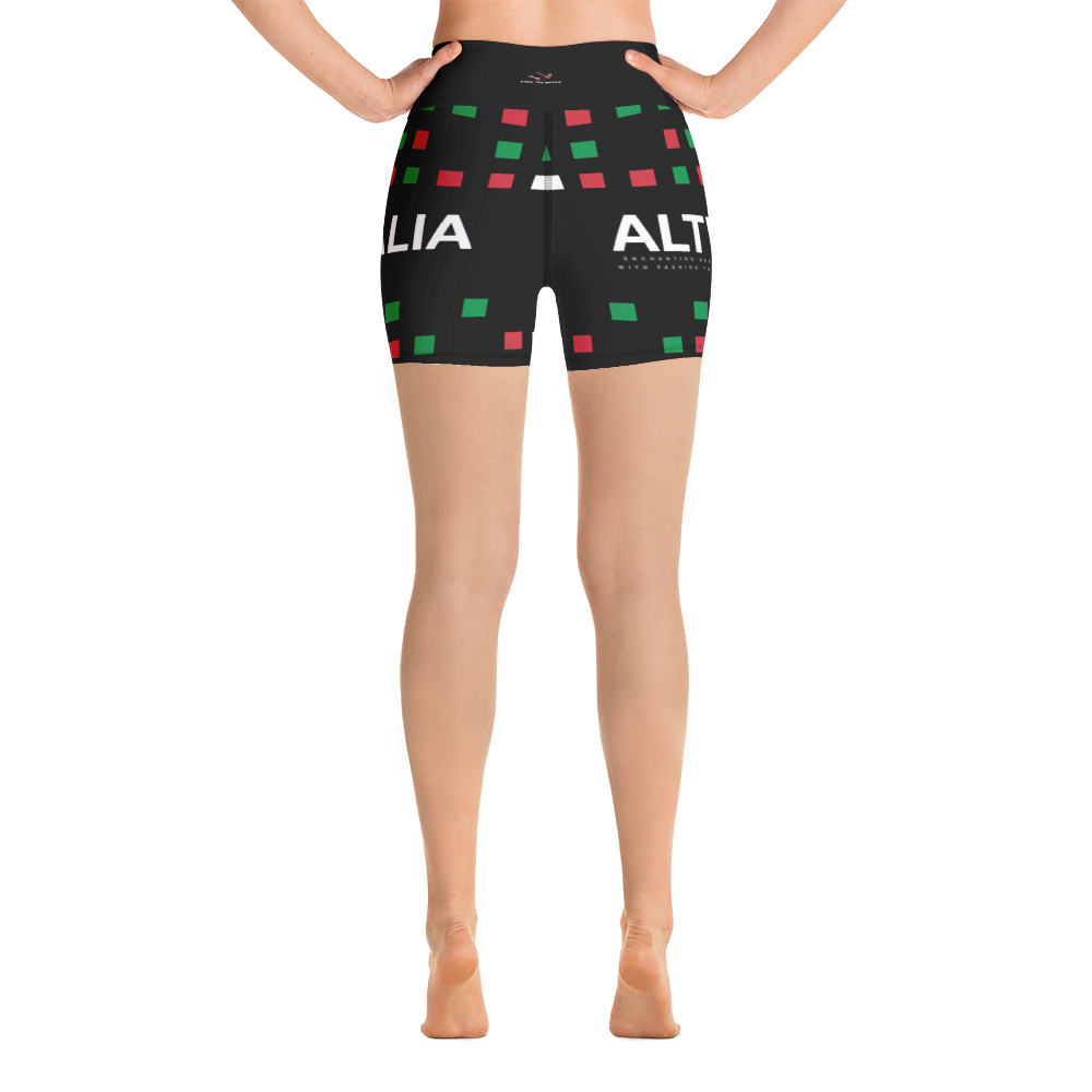#a2ce92a0 - Viva Italia Art Commission Number 16 - ALTINO Yoga Shorts