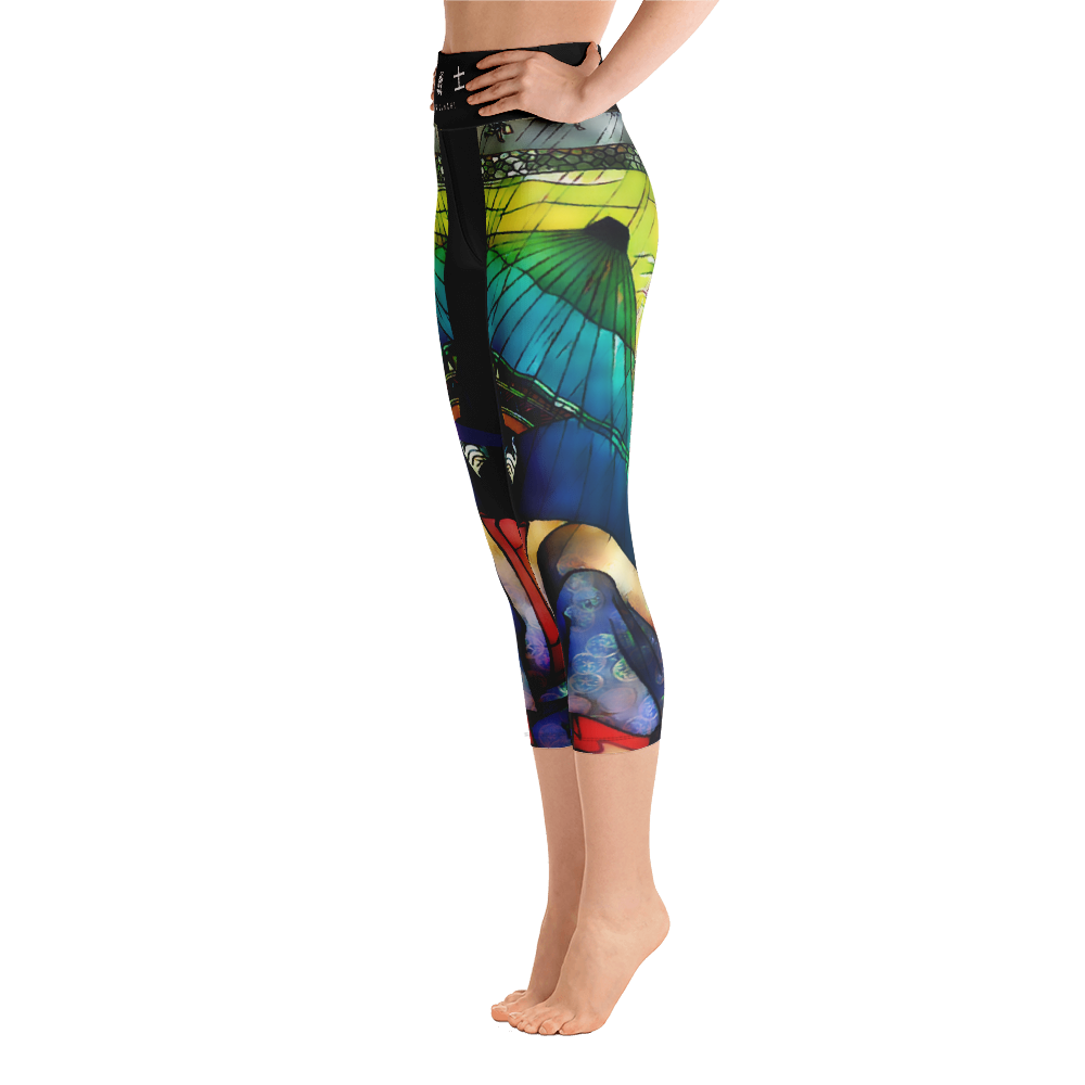 #f13094a0 - ALTINO Senshi Yoga Capri - Senshi Girl Collection
