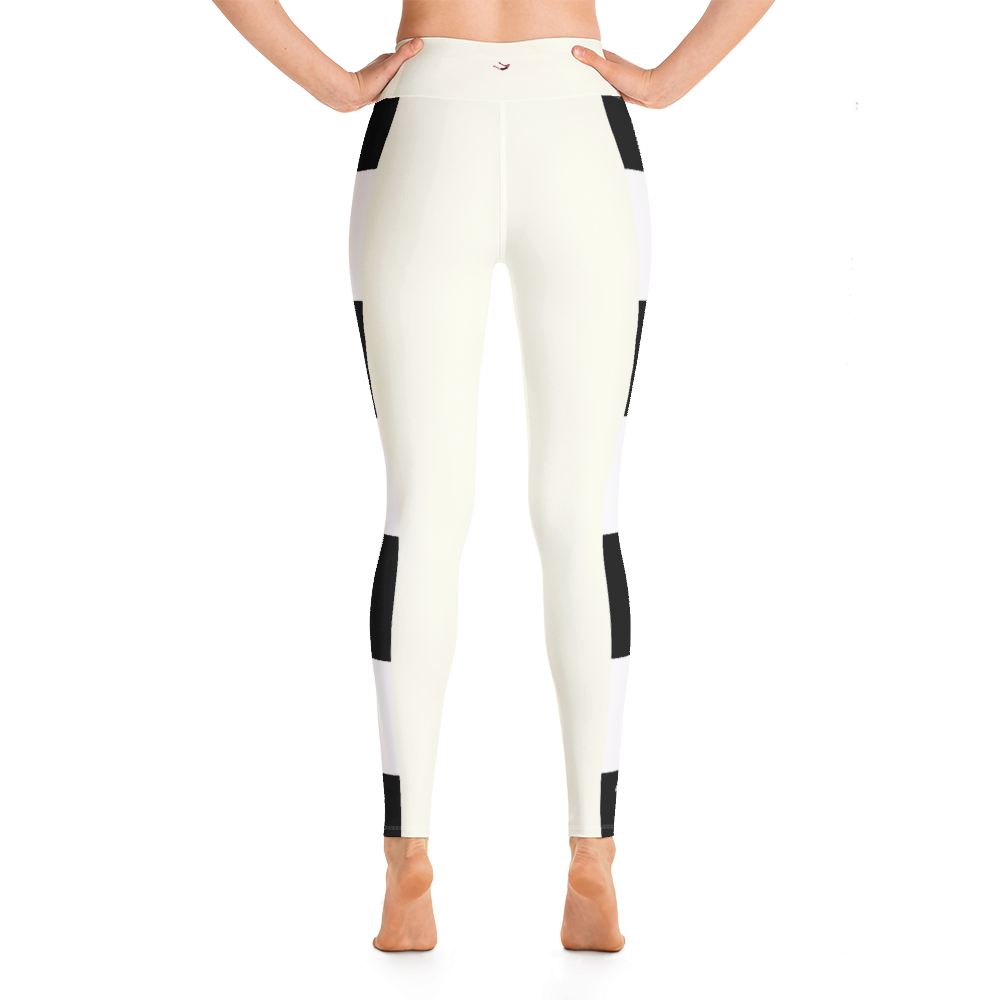 #8c3a2fa0 - Black White - ALTINO Yoga Pants - Summer Never Ends Collection