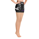 Black - #ff0e8ba0 - ALTINO Senshi Yoga Shorts - Senshi Girl Collection - Stop Plastic Packaging - #PlasticCops - Apparel - Accessories - Clothing For Girls - Women Pants