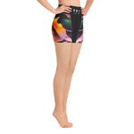 Black - #c61918a0 - ALTINO Senshi Yoga Shorts - Senshi Girl Collection - Stop Plastic Packaging - #PlasticCops - Apparel - Accessories - Clothing For Girls - Women Pants