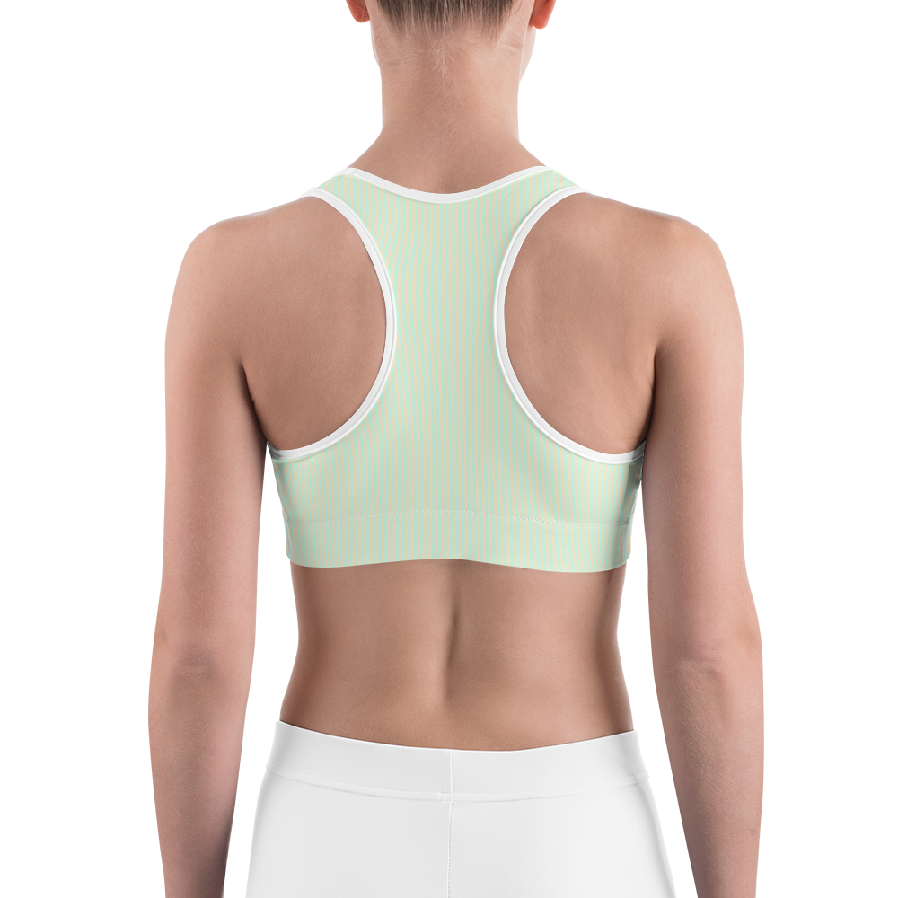 #2d278490 - Eggnog Mint Chocolate Chip Swirl - ALTINO Sports Bra - Gelato Collection