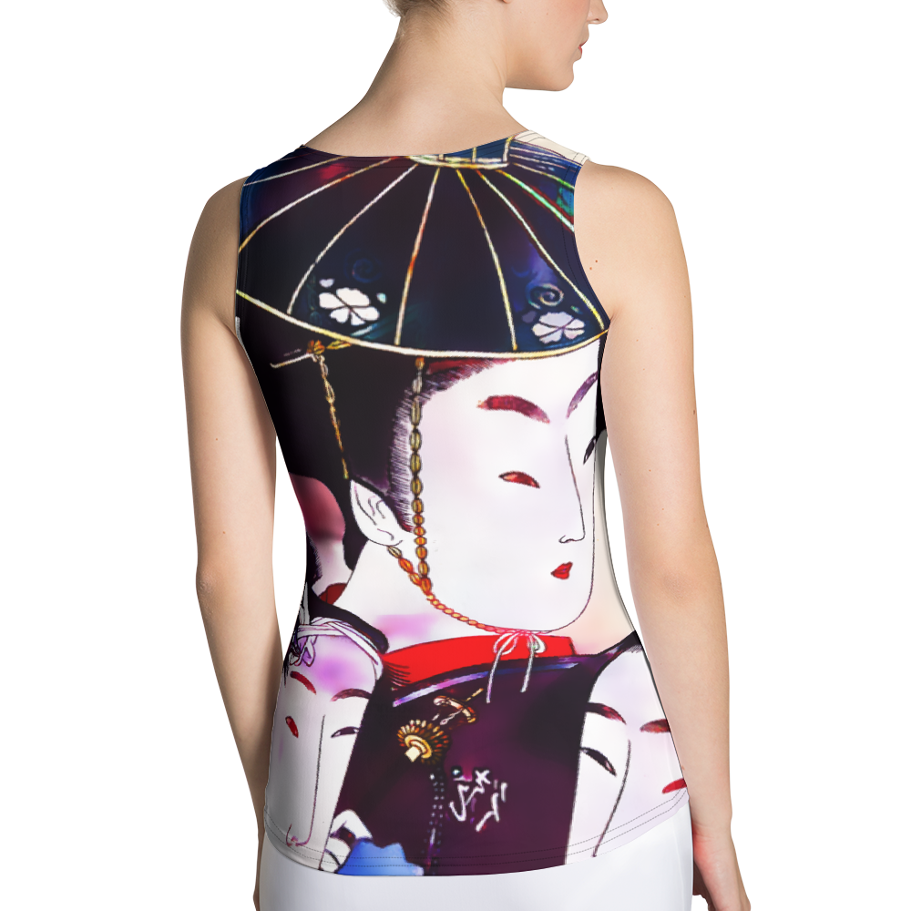 #92c72e80 - ALTINO Senshi Fitted Tank Top - Senshi Girl Collection