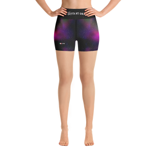 #5c58c680 - Gritty Girl Orb 958396 - ALTINO Yoga Shorts - Gritty Girl Collection