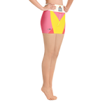 Red - #ce7bba90 - Grapefruit Pineapple Strawberry - ALTINO Yoga Shorts - Stop Plastic Packaging - #PlasticCops - Apparel - Accessories - Clothing For Girls - Women Pants