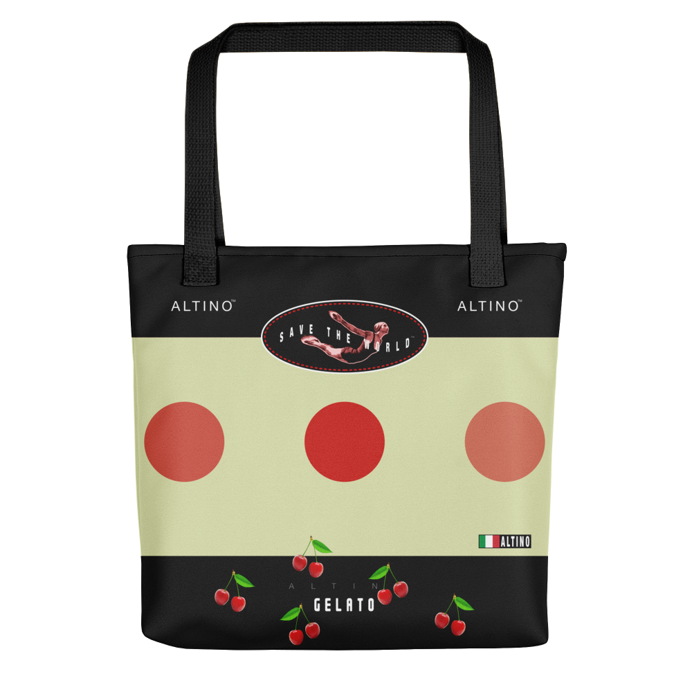 Yellow - #93d2e6a0 - Apple Wild Cherry Sorbet - ALTINO Tote Bag - Gelato Collection - Sports - Stop Plastic Packaging - #PlasticCops - Apparel - Accessories - Clothing For Girls - Women Handbags