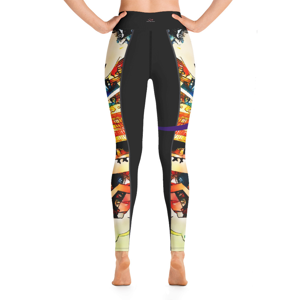 #3d35a4a0 - ALTINO Senshi Yoga Pants - Senshi Girl Collection