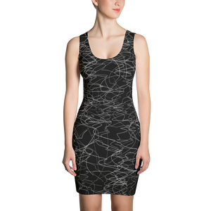 Black - #7b557002 - ALTINO Fitted Dress - Noir Collection - Stop Plastic Packaging - #PlasticCops - Apparel - Accessories - Clothing For Girls - Women Dresses