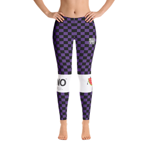 #1c6c92a0 - Grape Black - ALTINO Leggings - Summer Never Ends Collection