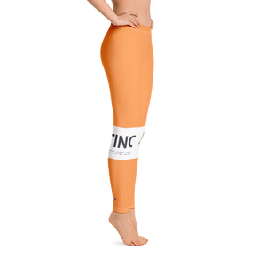 #b3347fb0 - Cantaloupe - ALTINO Leggings - Summer Never Ends Collection