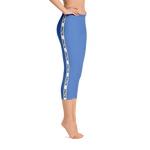 Azure - #4cf8fd30 - Blueberry - ALTINO Capri - Summer Never Ends Collection - Yoga - Stop Plastic Packaging - #PlasticCops - Apparel - Accessories - Clothing For Girls - Women Pants