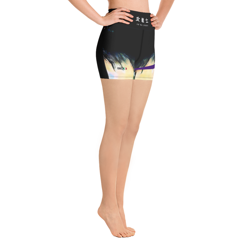 #2bbdcba0 - ALTINO Senshi Yoga Shorts - Senshi Girl Collection