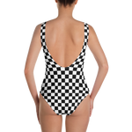 #5d5bbb00 - Black White - ALTINO One - Piece Swimsuit - Summer Never Ends Collection