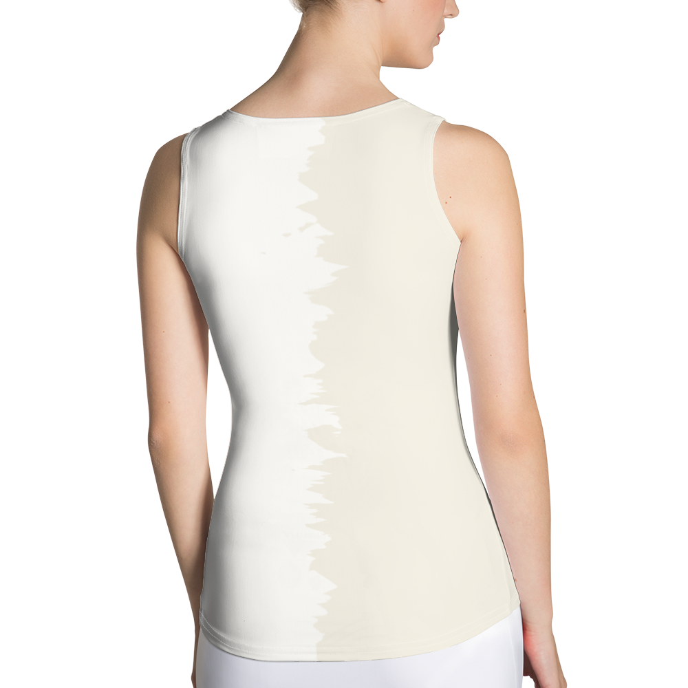 #d2f57b90 - ALTINO Fitted Tank Top - Blanc Collection