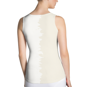 #d2f57b90 - ALTINO Fitted Tank Top - Blanc Collection