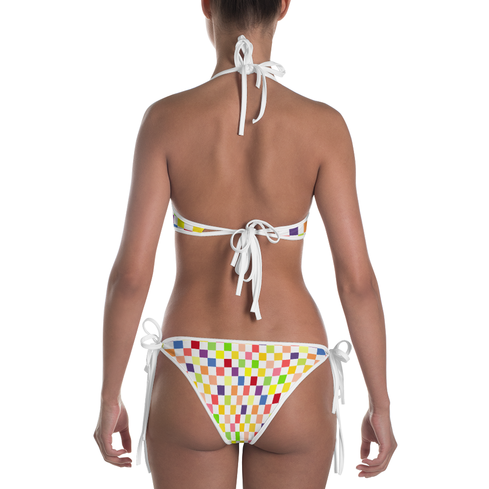 #3cabd710 - Fruit White - ALTINO Reversible Bikini - Summer Never Ends Collection