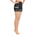 Black - #a2ce92a0 - Viva Italia Art Commission Number 16 - ALTINO Yoga Shorts - Stop Plastic Packaging - #PlasticCops - Apparel - Accessories - Clothing For Girls - Women Pants